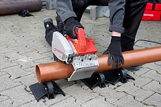 Эксплуатация трубореза электрического Rothenberger Pipecut Turbo 250