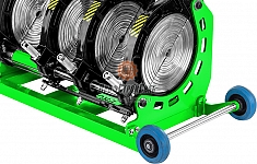 Колеса центратора электрогидравлического стыкового сварочного аппарата для пэ труб Просвар С 315 Плюс