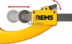 Применение трубореза ручного для медных и нержавеющих труб Rems Ras Cu-Inox 8-64 S